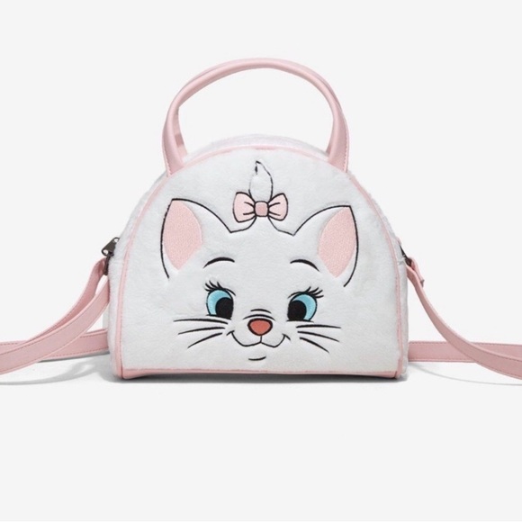 Loungefly Disney The Aristocats Marie Dome Crossbody Bag NWT - Picture 3 of 4